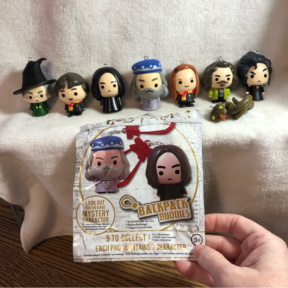 Harry Potter backpack buddies mini mystery pack vinyl figure - set of 8 - Picture 1 of 6